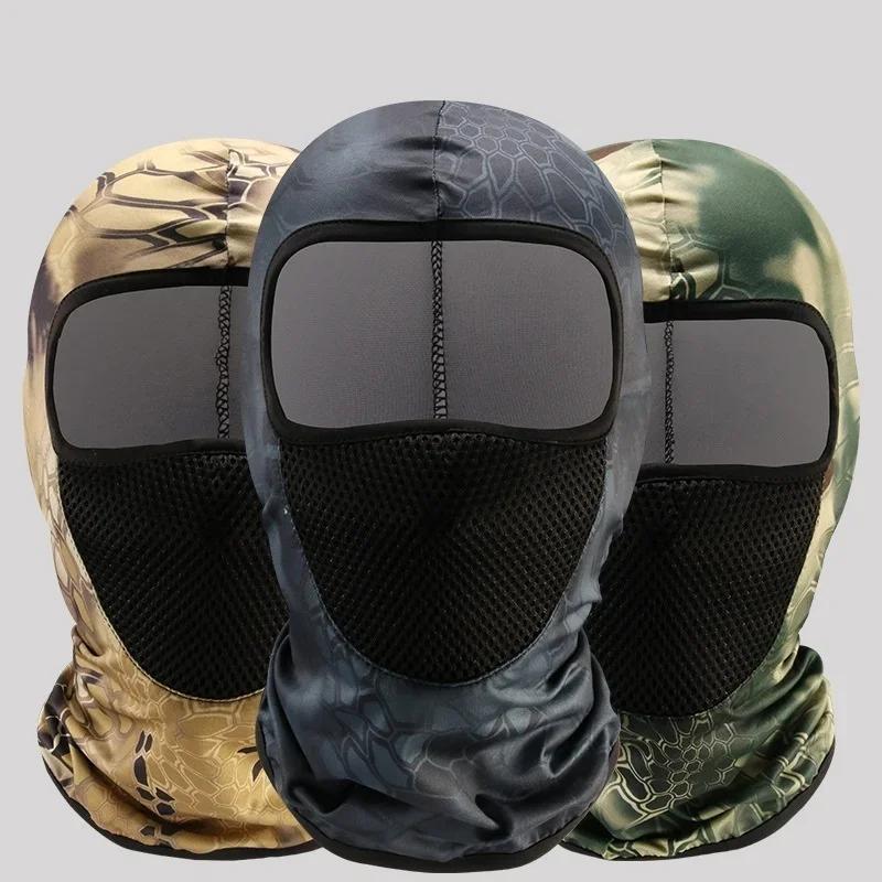 Windproof Outdoor Tactical Riding Headgear Mask Mask Headgear 2024 Cycling Mask  Mascarilla Deportiva