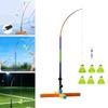 Badminton Solo Training Kids Adults Device for Fitness Exercise Style B
