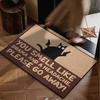 VIKAMA Cartoon Fun Welcome Doormat, Entryway Mat, Non-Slip and Wear-Resistant Kitchen Rug, Home Decoration
