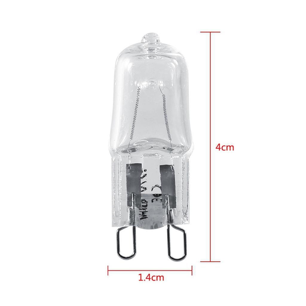 G9 40 Watt, 10 Pezzi G9 Base Lampadina Alogena Lampadina a Sostituzione Casa Bianco Caldo Luminoso Lampadina Alogena Halogene 120V 40W Illuminazione