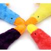 New Chew-Resistant Plush Duck Toy for Dogs - Interactive Teething Puzzle & Sound Toy for Pets