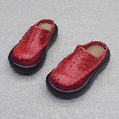 Mode Ballerinaskor Damtofflor Plattform Casual Slingback Mules Skor Bekväma Damsandaler Sommar 2025 Nytt Märke Promenad Zapatos De Mujer