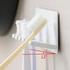 5 Slots Toothbrush Storage Rack Self-adhesive Metal Toilet Hanger Shelf Durable Wall-mounted Toothbrush Organizer Bathroom