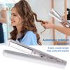 Tragbarer USB-Haarglätter, schnell aufheizender elektrischer Lockenstab, glattes, lockiges Haar, Pony, Mini-Lockenstab, Reise-Haarstyling-Tool für Frauen