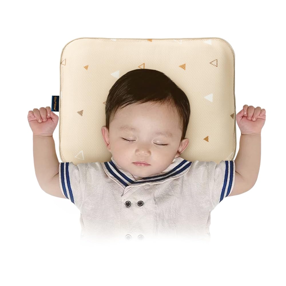 

Gio Mesh Pillow with 3D Hole Pillow for Includes Pillowcase Triangle Pillow, Design, Children s Naps, Breathable, Korean-Made, Washable, Hygienic,