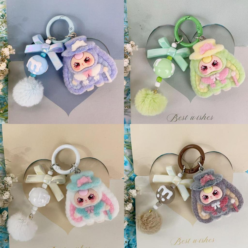 Gentlemen Doll 3d Plastic Keychain With Cartoon Charm For Gift Giving