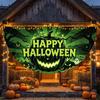 Halloween Fan Flag and Pumpkin Hanging Set for Outdoor Yard Decoration