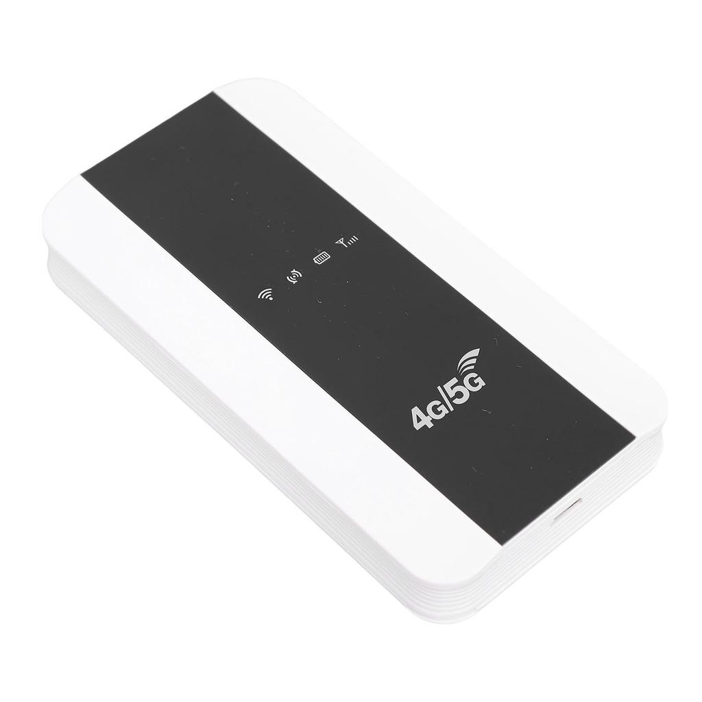 4G 5G WiFi Hotspot Portable Travel Router with SIM Card Slot for Outdoor Travel Support 150Mbps 10 Device Connectivity