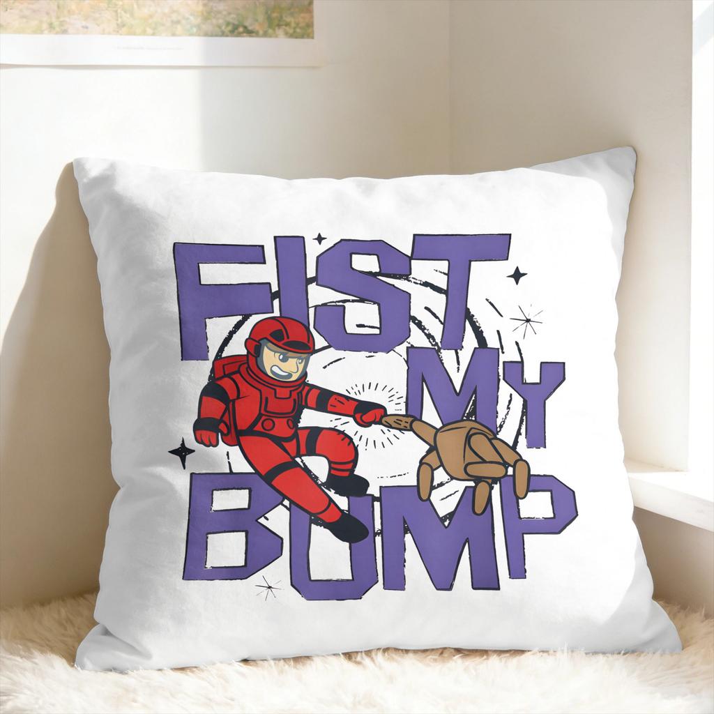 P-Project Hail Mary Fist My Bump Pillowcases Cute Funny Pillow Case For Wedding Party Home Decor Soft Pillow Cover