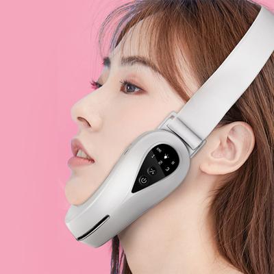 Micro Current Face Slimming Instrument, Red And Blue Light Facial Vibration Massage, V Face Beauty Instrument, Face Slimming Tool