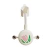 Tulip Pattern Shower Head Support Stand 360° Adjustable Wall Mounted Shower Base  Kitchen