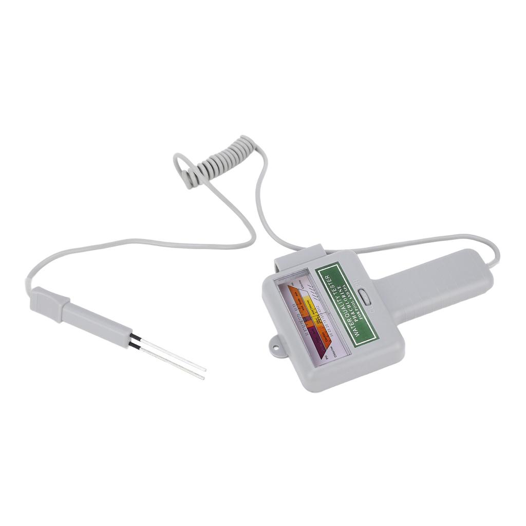 Portable PH Meter Water Quality Monitor for Pool Spa with Large Screen Easy to Operate Lightweight Compact Design