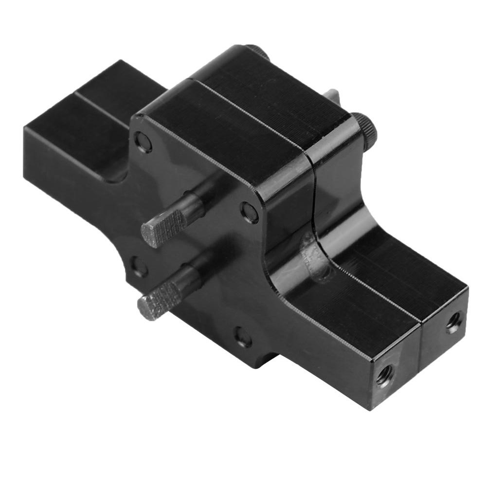

Aluminium Alloy Gear Box for WPL 1 16 Military Truck RC Car Upgraded Part (Black)
