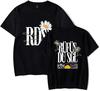 Rufus Du Sol Tričko RDS Merch pro Unisex a Ženy Ležérní Fanouškovská Trička Krátký Rukáv Top