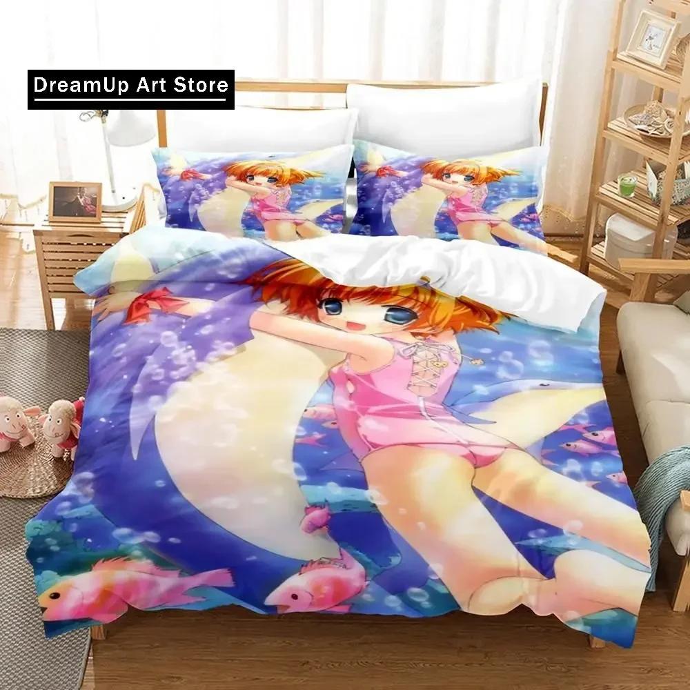 3D Print Fashion Anime Rizelmine Bedding Set Boys Girls Single Twin Queen Full Size Duvet Cover Pillowcase Bed Adult Bedroom