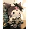 *Nuovo Peluche Kawaii 25cm Sanrio Cane di Giada Kuromi Bambola da Vestire Bambola Peluche Animale di Peluche Bambole Patung Regalo di Compleanno