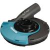 Carter d'aspiration - makita - 191w068 - 125 mm - guide réglable - métal durable