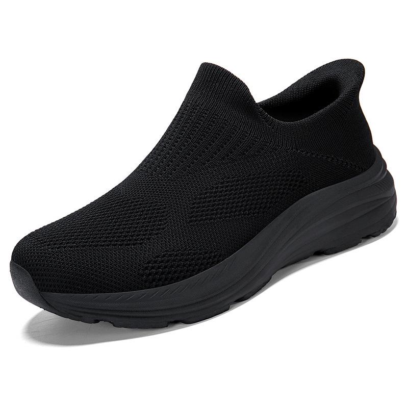 Men s Breathable Mesh Slip-On Casual Running Shoes 44