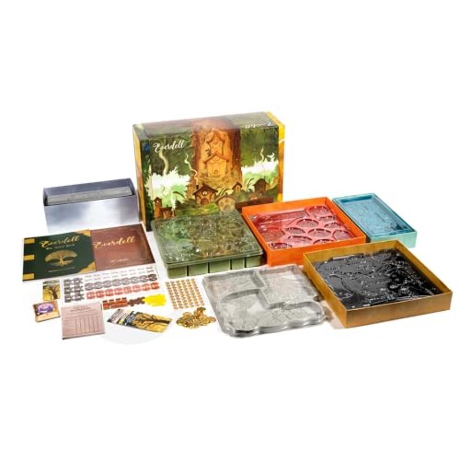 Everdell Big Ol Box of Storage Deluxe Organizer with Inserts Rulebooks Perfect for Managing Everdell and All Expansions Efficie