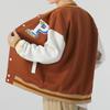 Puma Men's Classic Retro Color Block Baseball Jacket