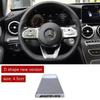 Car Steering Wheel Interior Badge Emblem Stickers For Mercedes Benz AMG W222 W223 W251 W464 GLE W206 W204 W205 W212 W213 W221