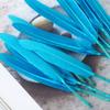 50Pcs Decorative Painting Feather Color Small Straight Knife Kindergarten Handmade Diy Decorative Wings Artwork Creative Art Materials