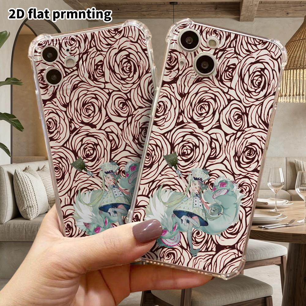 Phone Case: 2D Flat, Suitable for iPhone 18 17 16 15 14 13 Pro, Transparent Corners Protective Case, Fantasy Fairy Tale, Christmas and Halloween Gifts