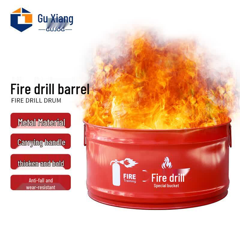 Emergency Fire Drill Training Burn Barrel