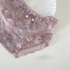 Ropa interior de Malla de Cereza Dulce Lencería Femenina Verano Encaje Triángulo Braguitas Transpirables Algodón Puro Entrepierna Cintura Braguitas