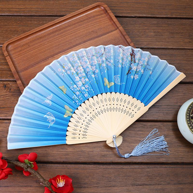 Ancient Style Folding Fan: Hanfu Dance Accessory & Photo Prop