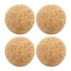 4Pcs Cork Ball for Table Soccer Foosball Replacement Cork Foosball Set Wood Cork Ball 36mm Foosball Ball Table Football