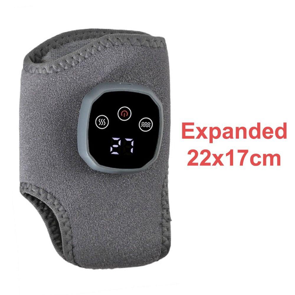 Elektrischer Fußmassagegerät mit Wärme und Vibration 3 Vibrationsmodi Heizung Knöchelmassagegürtel