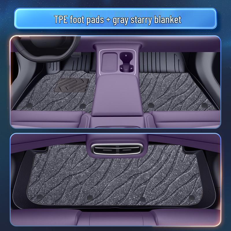 Leapmotor C10 TPE2026 Floor Mats - Complete Set for New Car Interior