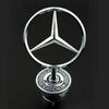Hot Car Sticker Car Hood Front Chrome Logo Hood Marking Star Bonnet Badge Emblem Trunk Sticker For Mercedes Benz C E S Class W20