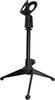 Steel Microphone Stand Tripod with Microphone Adjustable Suitable for and Black Clip-on Holder, Tabletop, Multifunctional, Foldable, Height,