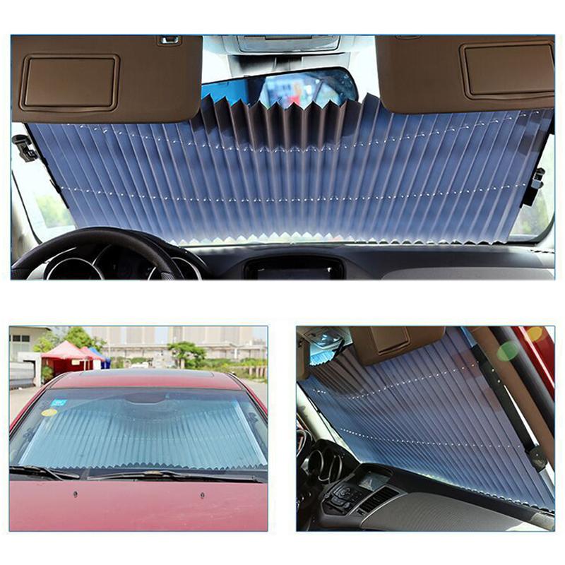 Parbriz auto retractabil Parasolar Cortina Protectie UV Husa parasolar Parasolar auto