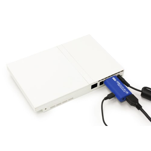 [columbus circle]  for ps2  hdmi converter v2  blue  - peripheral equipment for playstation 2