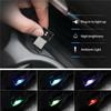 Mini USB LED Billys Auto Interiør Atmosfærelampe Nødbelysning Lys PC Auto Fargerik Dekorativ Lampe Biltilbehør