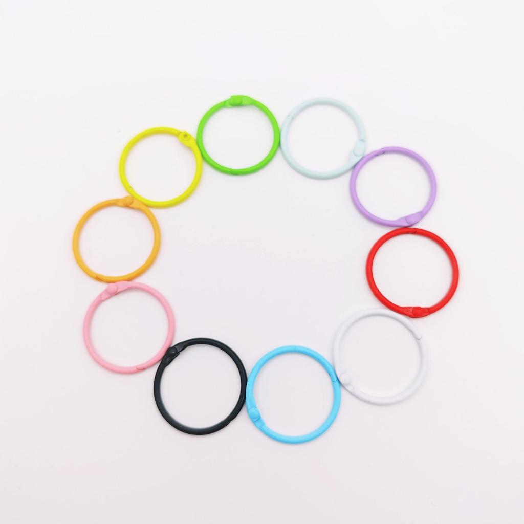 Candy Color Stroller Bag Ring Keychain & Water Bottle Buckle for DIY Jewelry & Outdoor Travel