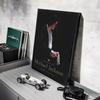 M-Michael J-Jackson Sänger Poster Aufkleber Gemälde Wandbild HD Wandaufkleber für Schlafzimmer Wohnzimmer Zuhause Selbstklebende Dekoration Geschenk