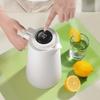New Durable Temperature Display Vacuum Thermal Flask 1 L Wooden Handle Insulation Kettle Large Capacity with Lid Smart Thermos