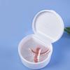 Boîte de soins dentaires, support dentaire, boîte de nettoyage, appareil orthodontique, boîte de nettoyage par immersion pour prothèses dentaires, filtre de ceinture, 1 pièce