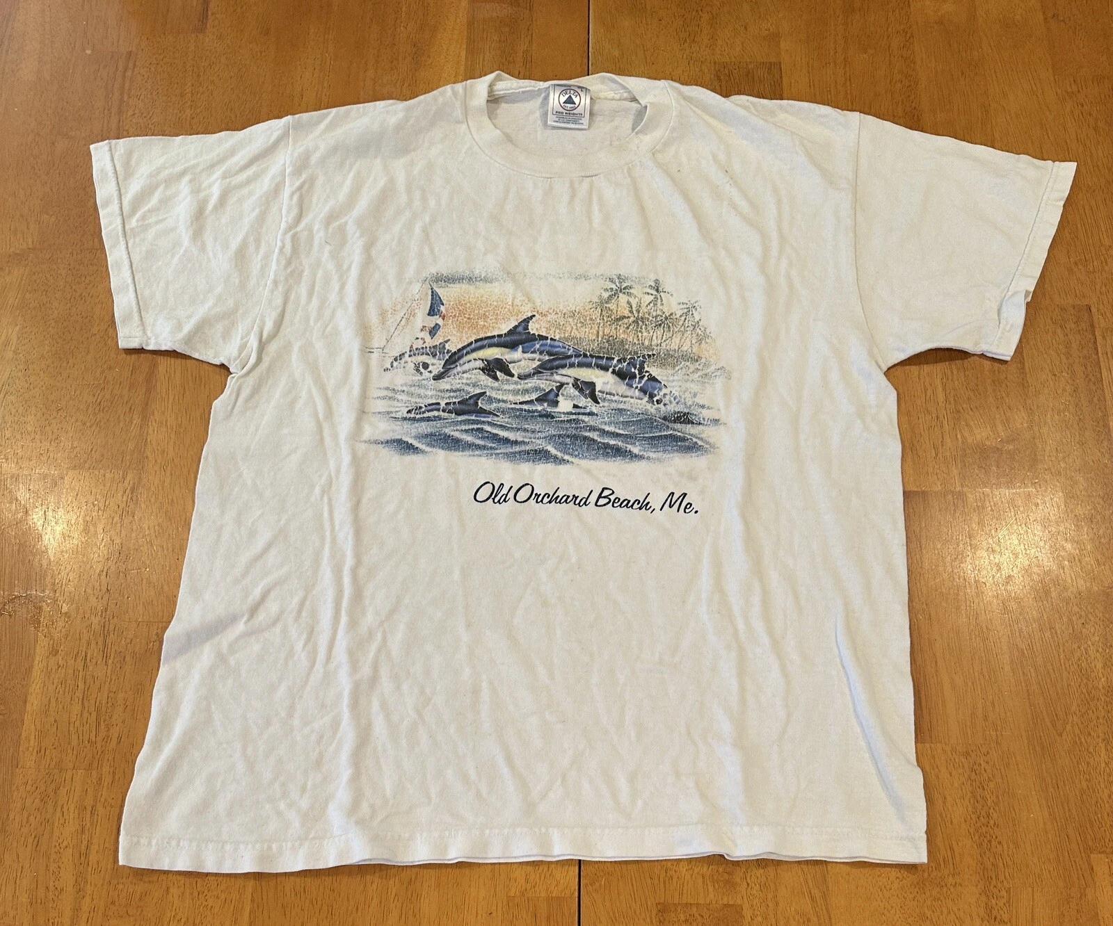 Vintage Old Orchard Beach Maine T Shirt Large L