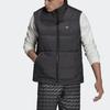 Adidas Originals Trefoil Casual Sports Jacket Cotton Vest Men Outerwear Black H13558