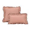 BUYNOW 1PC French ruffled skirt pillowcase without pillow core, living room sofa and bedroom cushion fabric decoration