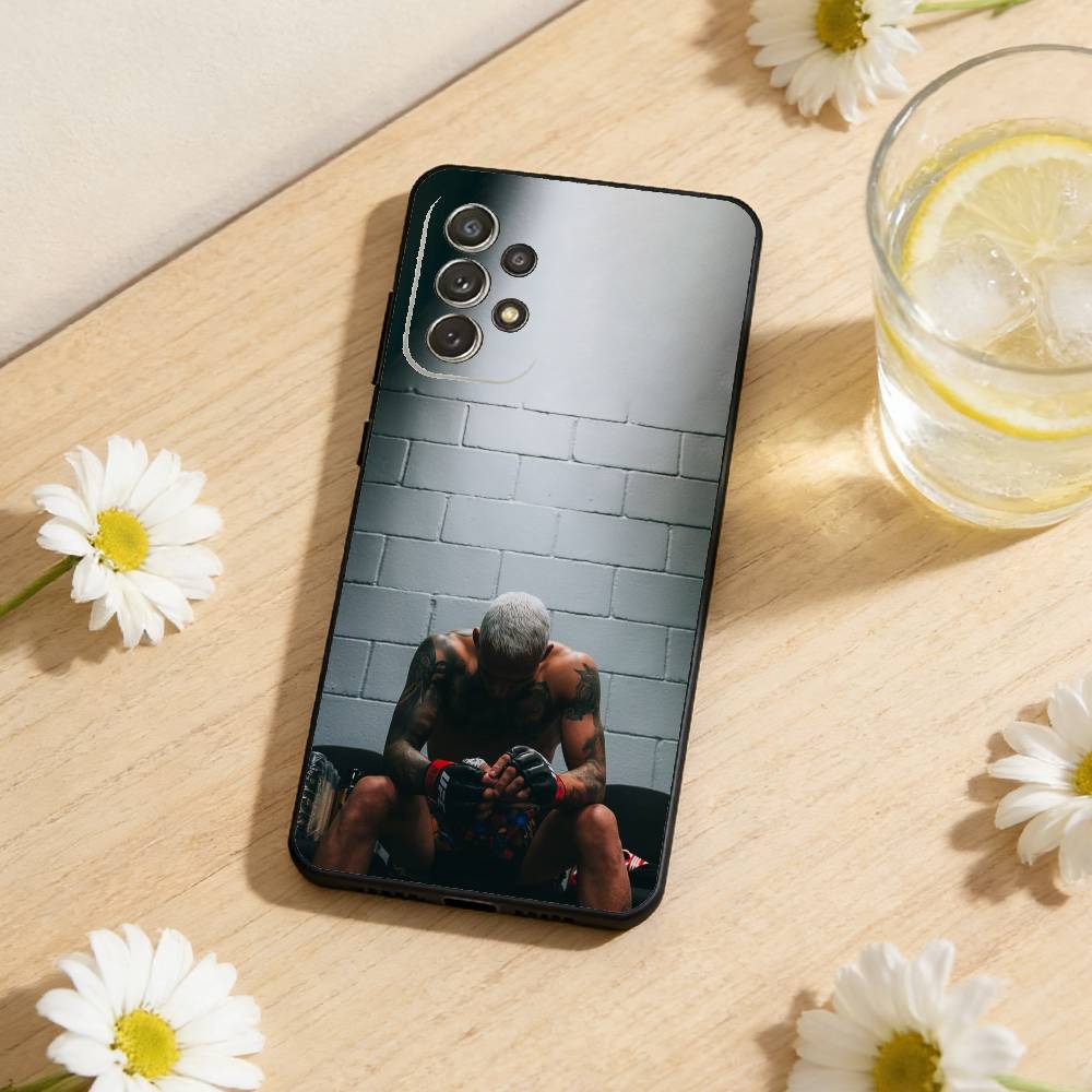 

Чехол для телефона U-Ufc Charles Oliveira для Samsung S26, S25, S24, S21, S22, S23, S30, Ultra, S20, Plus, Другие Мягкий Черный Чехол Samsung S21Ultra