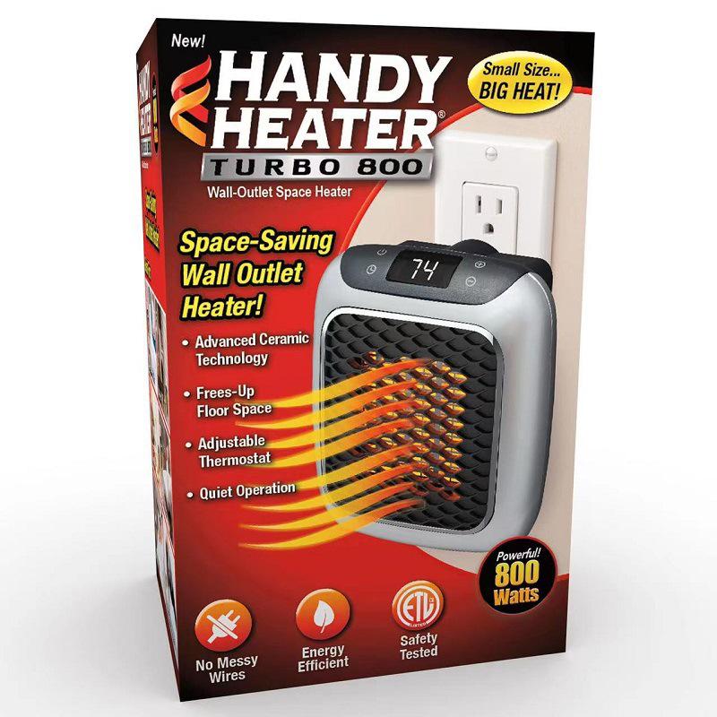 Wandmontierter Mini-Heizer für Zuhause & Büro - Heißluftgebläse mit konstanter Temperatur 'Little Sun' 2022