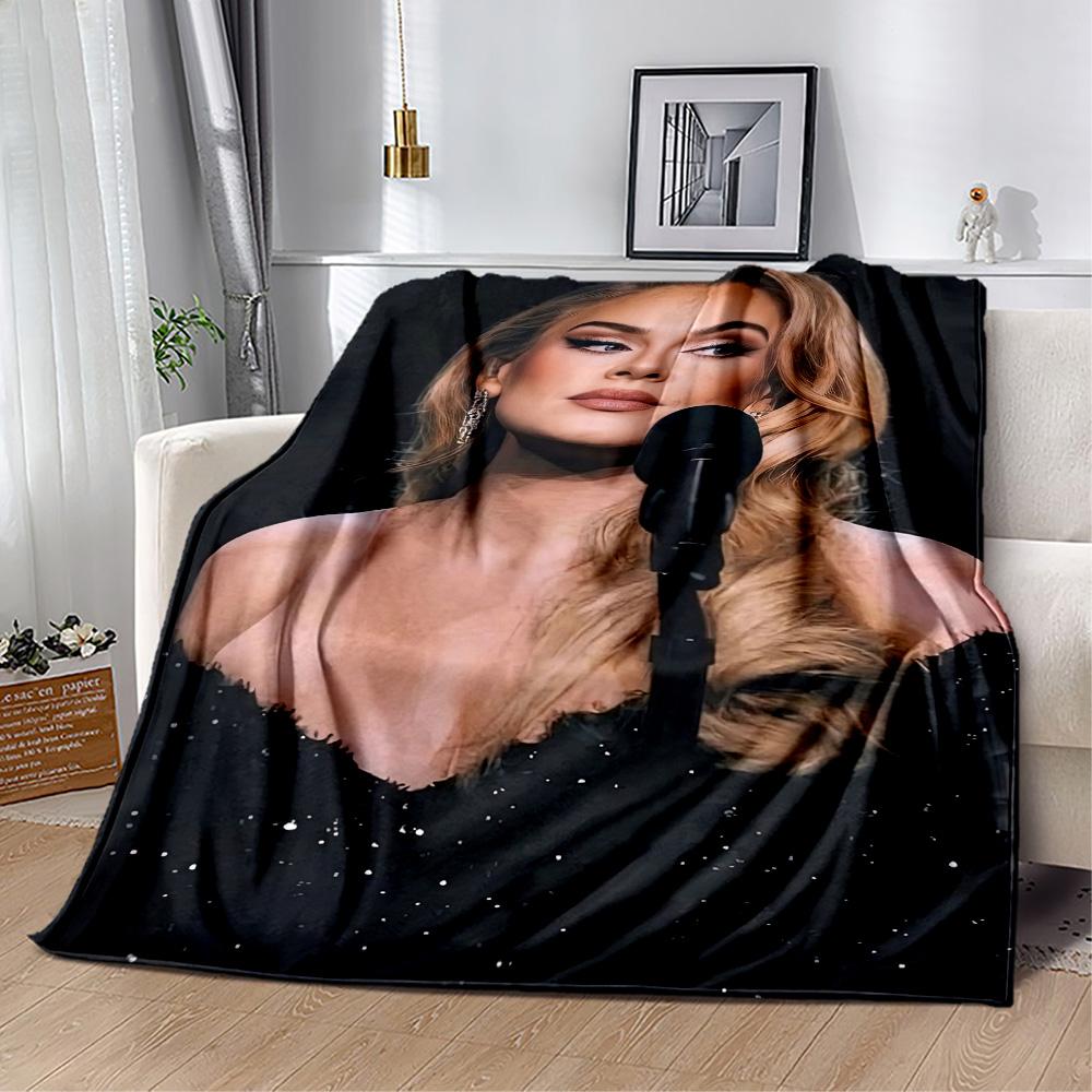 Adele Blankets are suitable for living rooms,making them an ideal choice for outdoor travel and gifts.