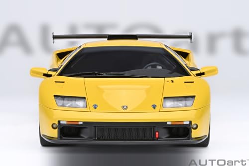 AUTOart 1/18 Scale Lamborghini Diablo GTR (Yellow) Finished Product 79138
