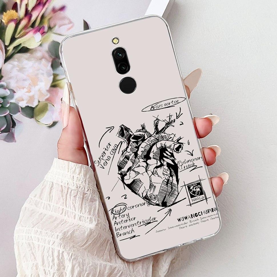 For Xiaomi Redmi 8 Case Lovely Funny Cartoon Cover Soft Silicone Case For Xiaomi Redmi 8 8A Redmi8 Redmi8A Fundas Bumper